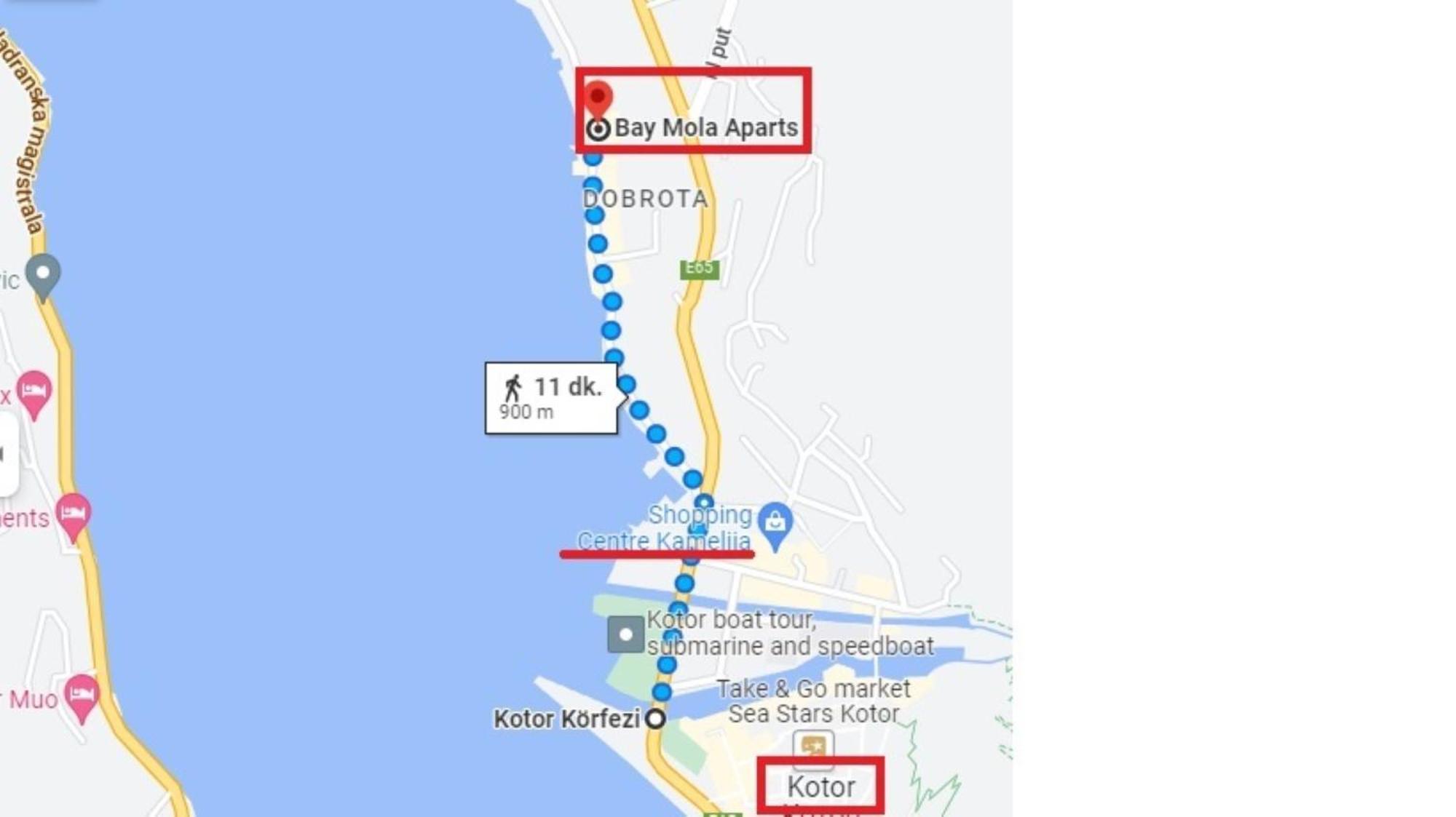 Bay Mola Home Kotor Zewnętrze zdjęcie